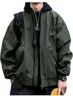 メンズ ジャケット 秋 カジュアル ビジネス ゆったり おしゃれ 防風 無地