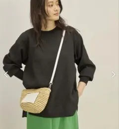 SHIPS ポコビュー スリーブ ロング リブ カットソーのサムネイル