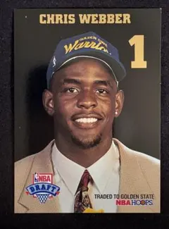 NBA 1994 HOOPS CHRIS WEBBER RC
