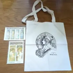 알폰즈 무샤 토트백 스티커 세트