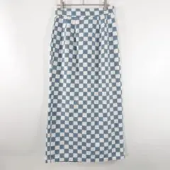 ロンハーマン別注sz blockprints チェッカーフラッグタイトスカート ロンハーマン別注sz blockprints チェッカーフラッグタイトスカート