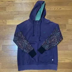 Nike パーカー 紫色 フード付き