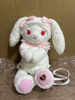 【新品】うさくみゃリュック（オフ白）のサムネイル