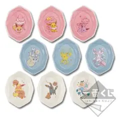 一番くじ 2018ポケモンコレクションくじ ブイズ コレクションプレート コンプ