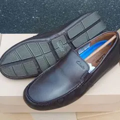 Clarks スリッポン ダークブラウン　24.5cmのサムネイル
