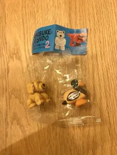 DAISUKE KONDO マスコットフィギュア2 ２個セット　未開封　犬鴎