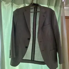 CAFÉ SOHO チェック柄ジャケット グレー系