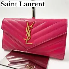 2026年最新】Saint Laurent カラー：ピンク系 レディース 長財布の人気