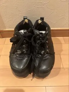 YOSUKE 厚底スニーカー　黒