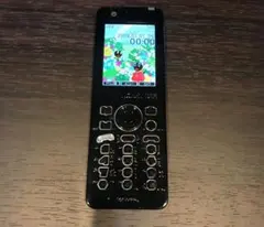 中古品　WILLCOM HONEY BEEブラックのサムネイル