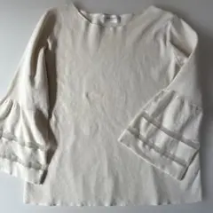 OPAQUE.CLIP アイボリー 七分袖　トップス　L