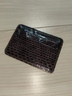 そ*う様 蛇革　カードケース