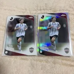 Topps Chrome J 리그 오사카 이사야 병렬 비셀 고베