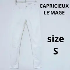 CAPRICIEUX LE'MAGE ストレッチスキニーホワイトデニムパンツのサムネイル