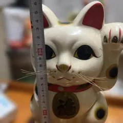 作者詳細不明 招き猫【骨董市入手品】 作者詳細不明 招き猫【骨董市入手品】 - メルカリ