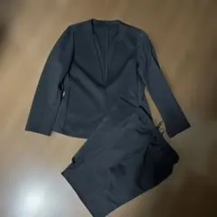 AOKI パジャマスーツ　セットアップ　ブラック