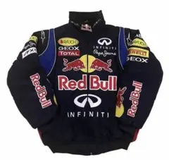 レーシングジャケットRed Bull 革ジャン RedBull レーシング レザージャケット ☘️ライダース - メルカリ
