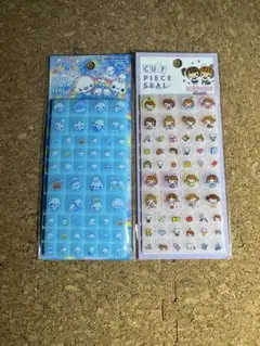 あわわちゃん　タイルシール　2点セット