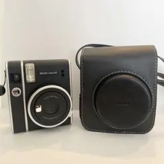 instax mini 40 本体 カメラケース付き