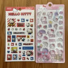 キティ　立体シール　ライセンス商品