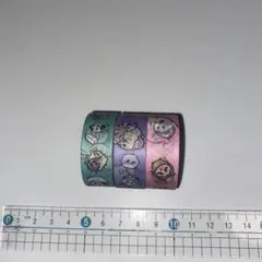 ちいかわキャラクター柄マスキングテープ3巻セット