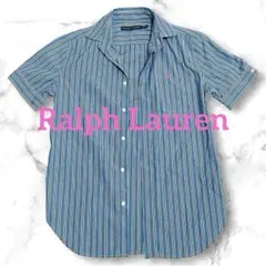 Polo Ralph Lauren フリル 半袖シャツ ストライプ - メルカリ