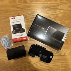 ニンテンドー3DS コスモブラック本体＆拡張スライドパッド