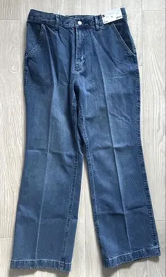 GUジーユー フレアジーンズ〔丈標準73.5～77.5〕