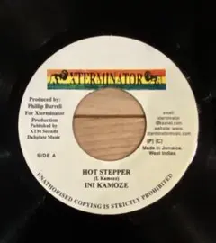 INI KAMOZE HOT STEPPER レゲエ ダンスホール 7インチ