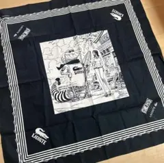 新品・未使用　ワンピース LACOSTE バンダナ 黒
