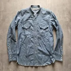 美品 レミレリーフ ダメージ 加工 インディゴ デニム ウエスタン