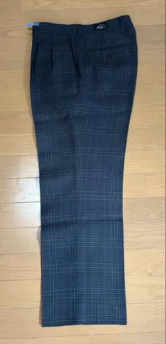 PLNE VALLEY メンズ スラックス グレンチェック柄
