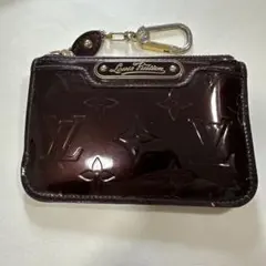ルイヴィトン　ヴェルニ　コインケース　キーケース　アマラント