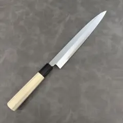 鍔屋白二鋼 出刃 朴柄 20cm 検有次子の日高村作正本武田刃物吉田刃物
