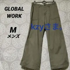 【専用】GLOBAL WORK グローバルワーク　カーキ ワークパンツ　チノパンのサムネイル