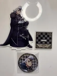 Dr.STONE プリンセスカフェ ゼノ ミニキャラ 特典 缶バッジ アクスタ