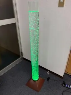 ストレートリモコン】ウォーターランプ 間接照明 通常品 シルバー