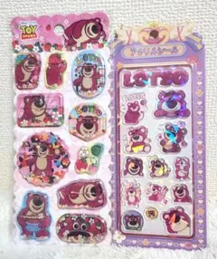 Disney♡トイストーリーロッツォ ウォーターシール×アクリルシール