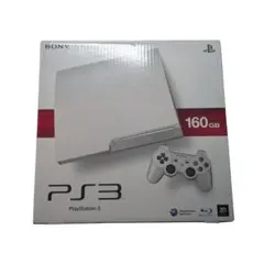 PS3 本体 CECH-3000A 160GB ホワイト 箱付 動作良好