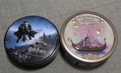 USJ ハリーポッター 東京ディズニーシーラプンツェル 缶ケース 2点セットのサムネイル