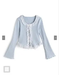 レースフリルトップス［dk1564］