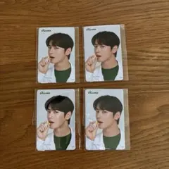 Ricola CHA EUN-WOO タレントカード 4枚セット