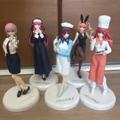 五等分の花嫁∬ フィギュア 5体セットのサムネイル