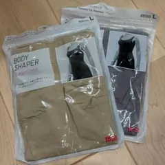 UNIQLOBODYSHAPERノンラインショーツブラックM ×2、ベージュ×3 - メルカリ