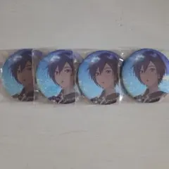 プロセカ　KAITO　缶バッチ　4個