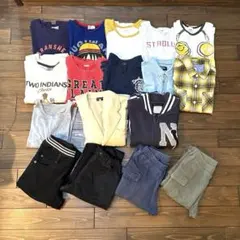 男の子　まとめ売り　130～140　秋冬　17点