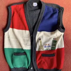 カステルバジャック　カラフルベスト サイズ4