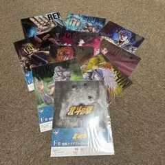 一番くじ 北斗の拳 F賞 強敵クリアファイル＆ステッカーのサムネイル