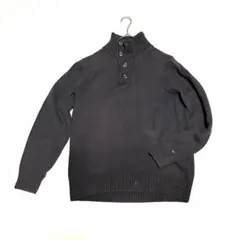 トミーヒルフィガー Tommy Hilfiger ニット 黒 M