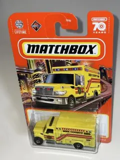 マッチボックス インターナショナル ワークスター 救急車 EMS ....